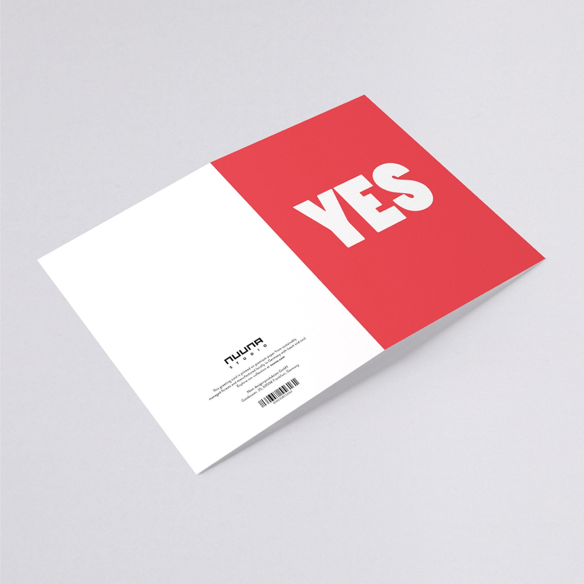 GREETING CARD - YES