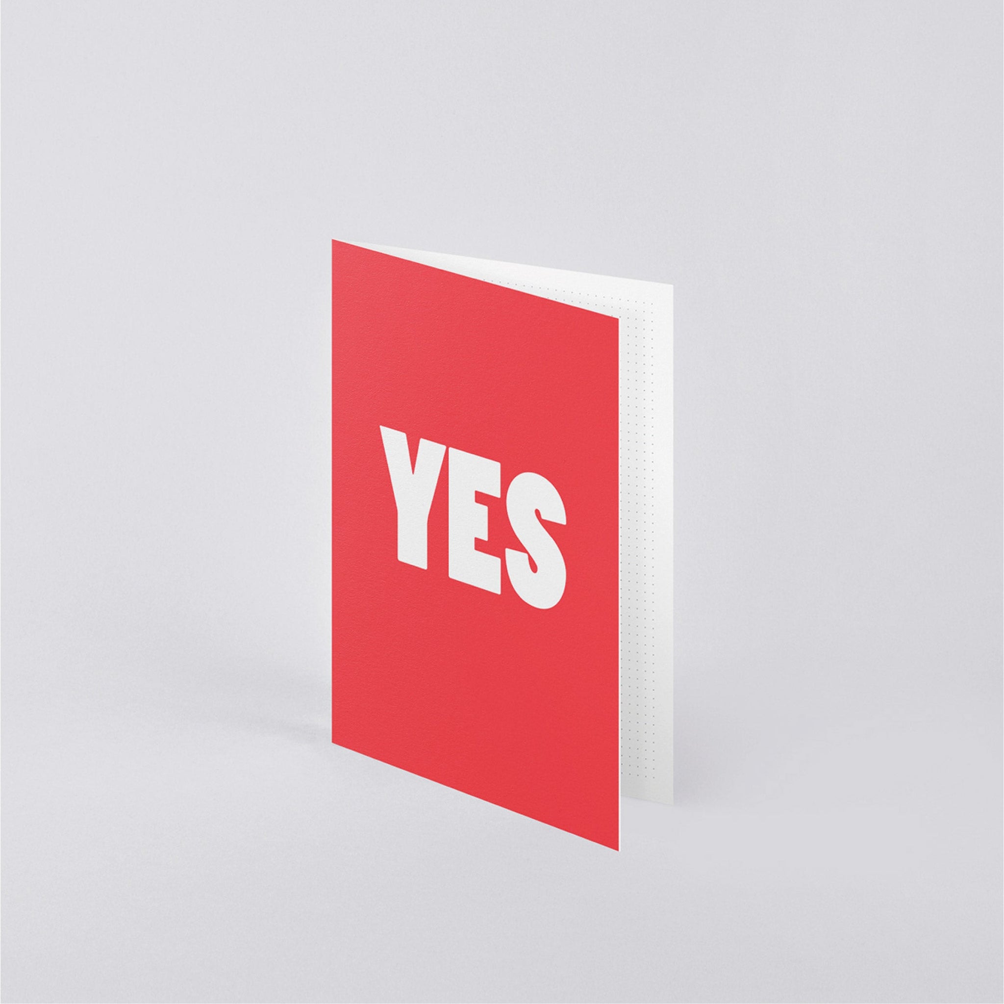 GREETING CARD - YES