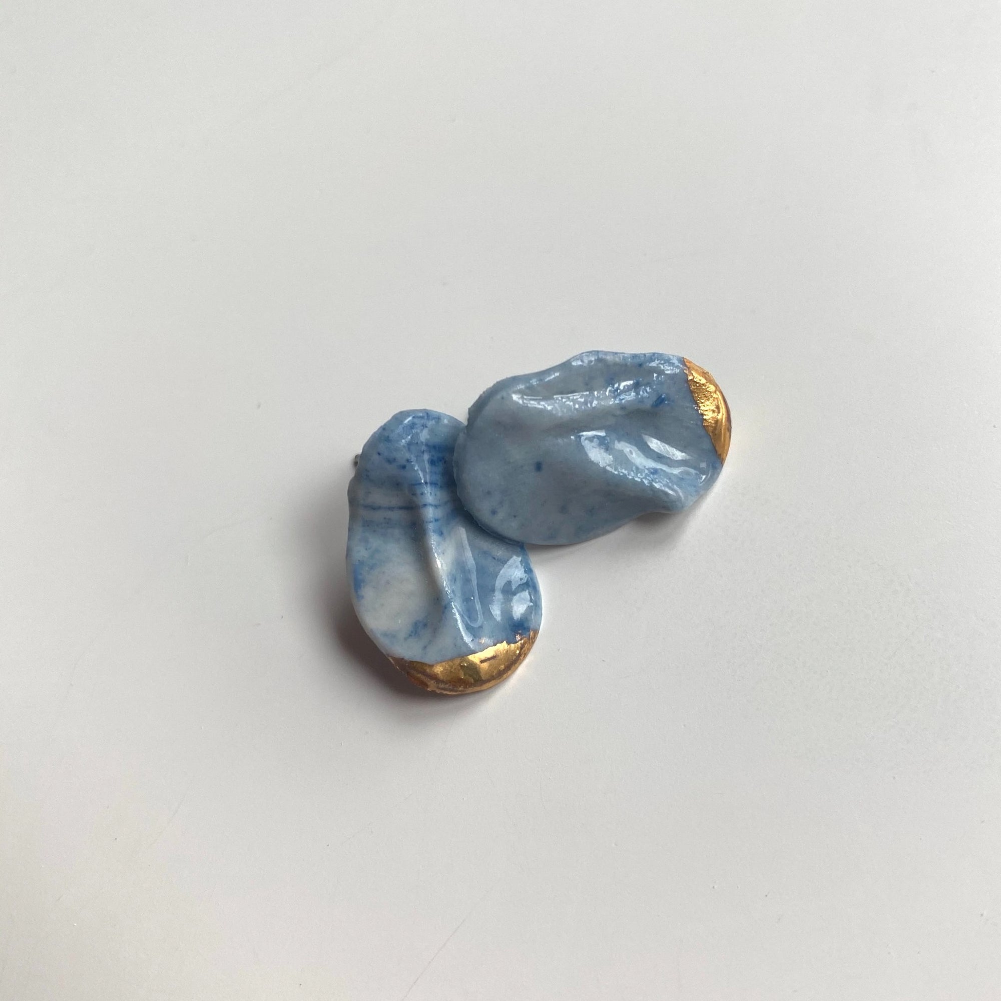 SMALL BLUE JUNE EARRINGS